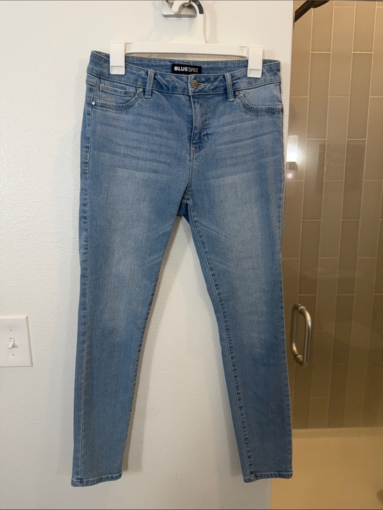 Blue Spice Denim - Blue Spice Slim-Fit Faded Blue Skinny Jeans